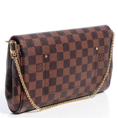 louis vuitton favorite mm damier ebene canvas cross body bag|louis vuitton damier bag styles.